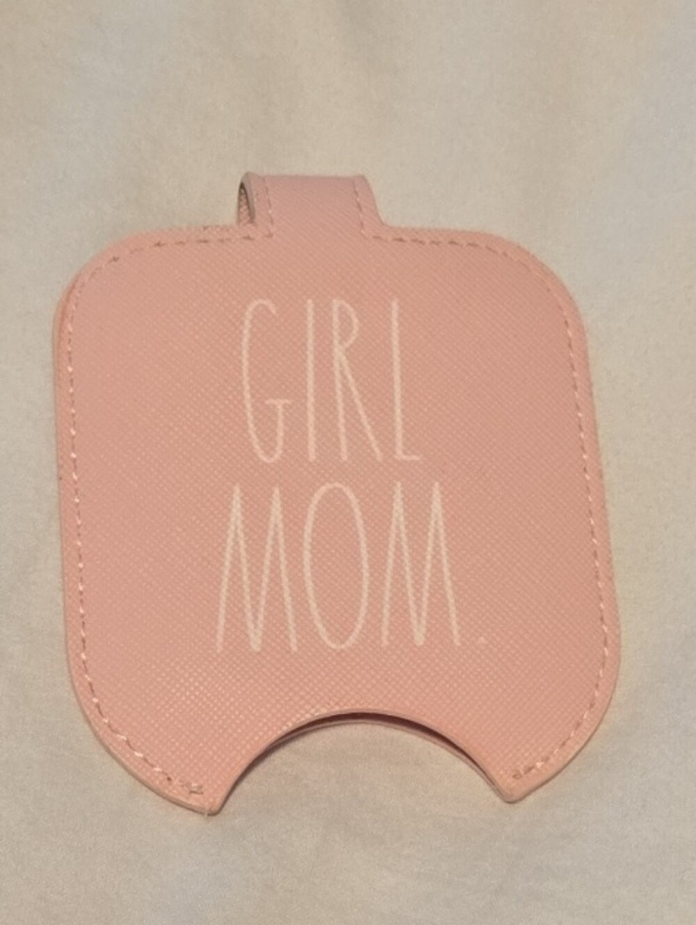Rae Dunn Pink Girl Mom Hand Sanitzer Holder